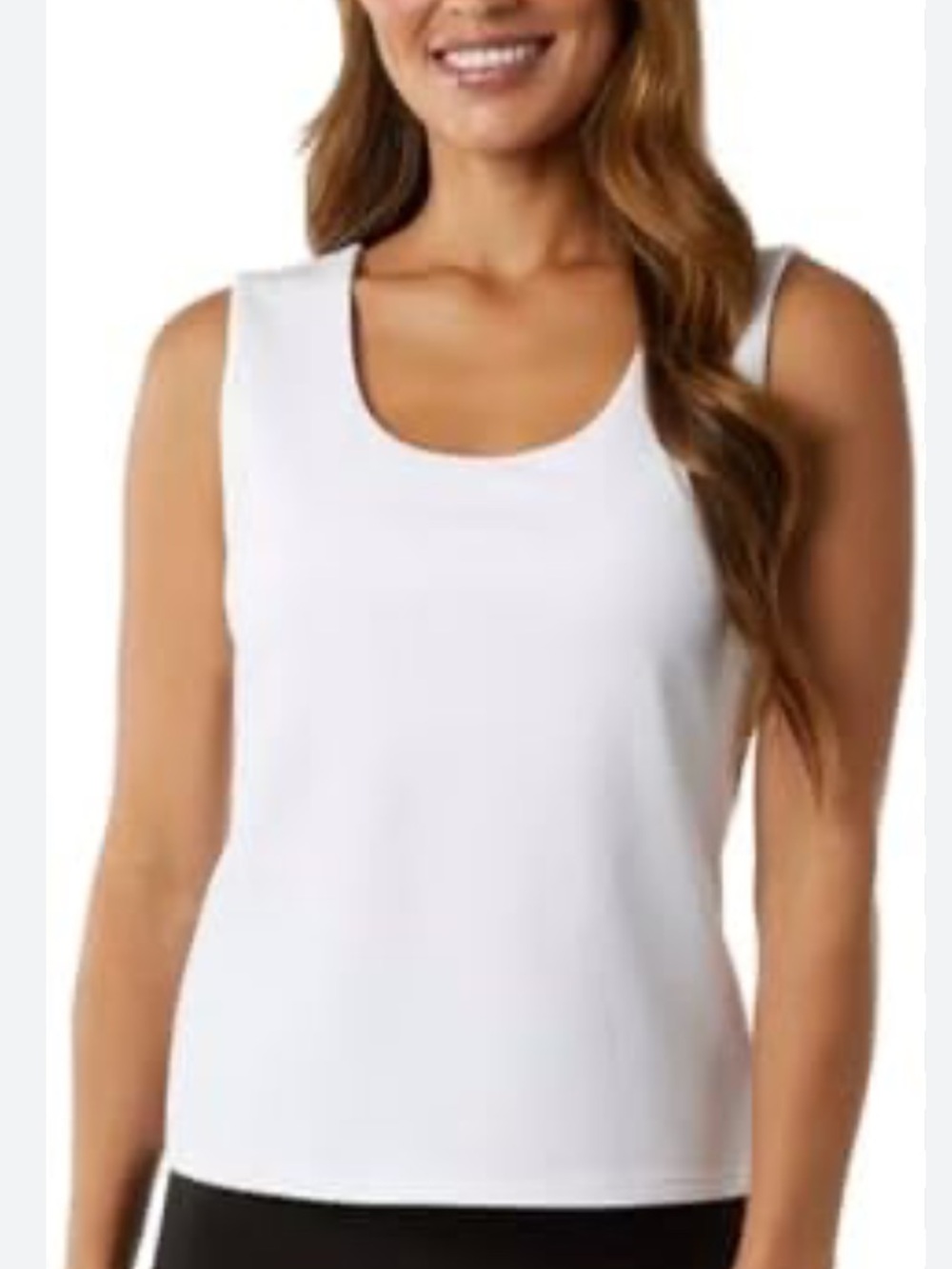 32 Degrees Cool Ribbed Tank Top with built in Bra